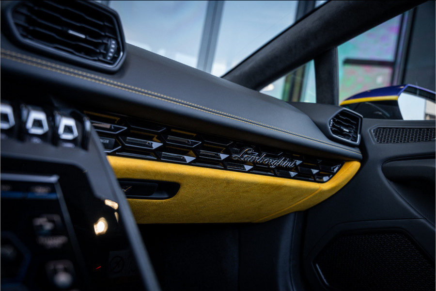 Lamborghini Huracán Evo Spyder 5.2 V10 - Giallo Inti | Origineel NL | Dealer O.H. | Lift | Sensonum