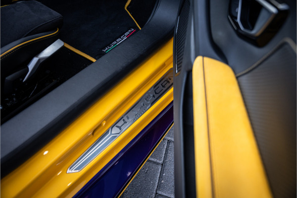 Lamborghini Huracán Evo Spyder 5.2 V10 - Giallo Inti | Origineel NL | Dealer O.H. | Lift | Sensonum