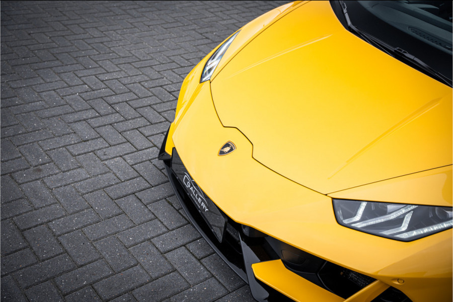 Lamborghini Huracán Evo Spyder 5.2 V10 - Giallo Inti | Origineel NL | Dealer O.H. | Lift | Sensonum