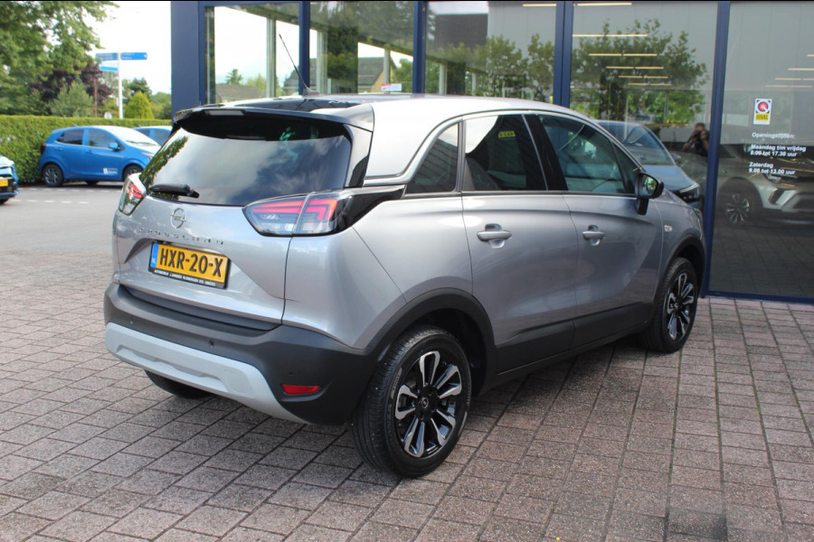 Opel Crossland 1.2 Turbo Elegance|Prijs rijklaar incl 12 mnd garantie| Navi Clima Stoel,-Stuurverwarming