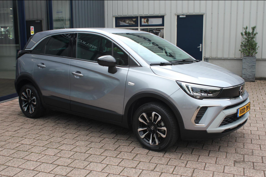 Opel Crossland 1.2 Turbo Elegance|Prijs rijklaar incl 12 mnd garantie| Navi Clima Stoel,-Stuurverwarming