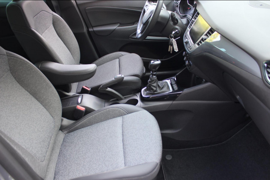 Opel Crossland 1.2 Turbo Elegance|Prijs rijklaar incl 12 mnd garantie| Navi Clima Stoel,-Stuurverwarming