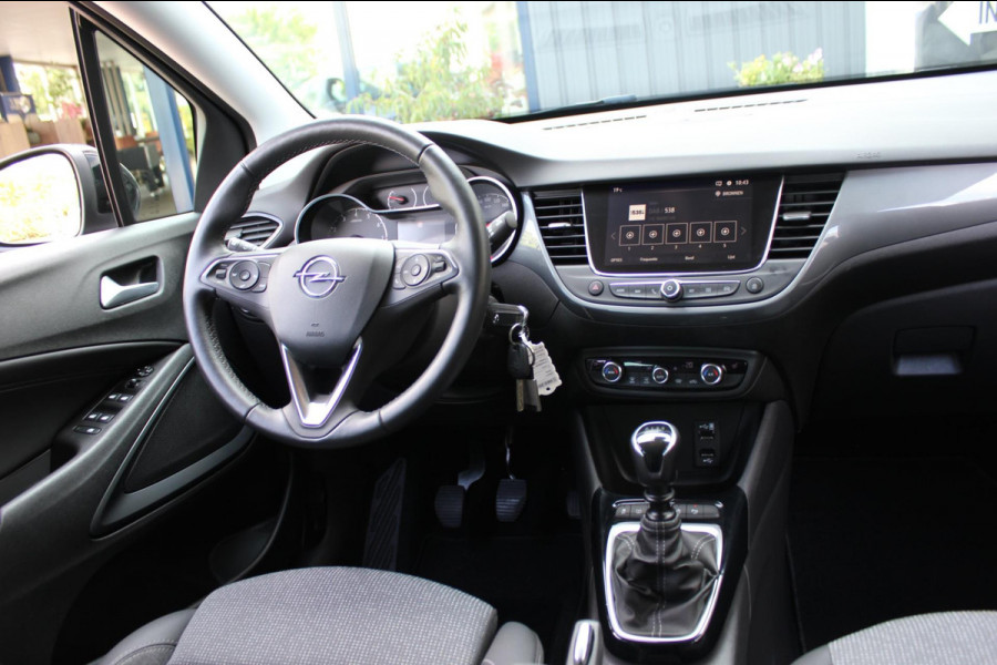Opel Crossland 1.2 Turbo Elegance|Prijs rijklaar incl 12 mnd garantie| Navi Clima Stoel,-Stuurverwarming