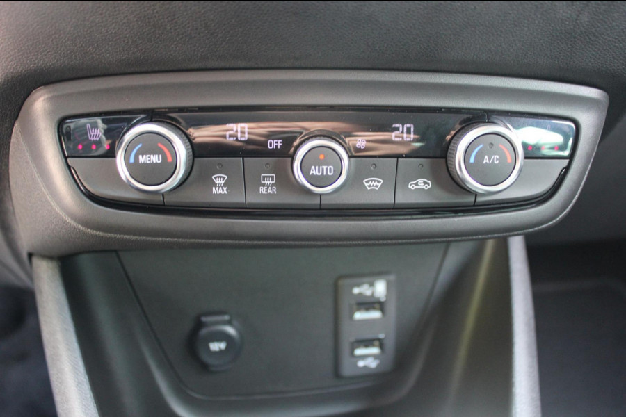 Opel Crossland 1.2 Turbo Elegance|Prijs rijklaar incl 12 mnd garantie| Navi Clima Stoel,-Stuurverwarming
