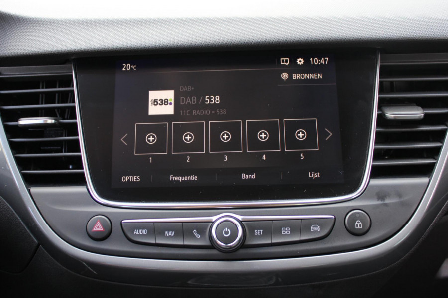 Opel Crossland 1.2 Turbo Elegance|Prijs rijklaar incl 12 mnd garantie| Navi Clima Stoel,-Stuurverwarming