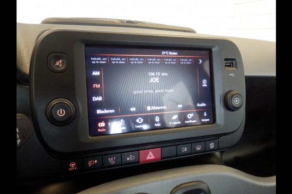 Fiat Panda Hybride | Apple Carpl. / Andr. Auto | 5-zits | ihv best. Stoel |