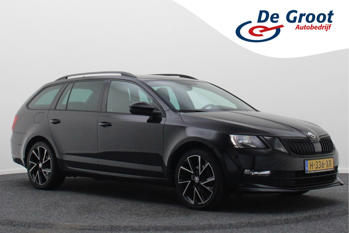 Škoda Octavia Combi 1.5 TSI Greentech Sport Business Automaat Apple Carplay, Sportstoelen, Camera, Climate, Trekhaak, 18" Škoda Octavia Combi 1.5 TSI Greentech Sport Business Automaat Apple Carplay, Sportstoelen, Camera, Climate, Trekhaak, 18"