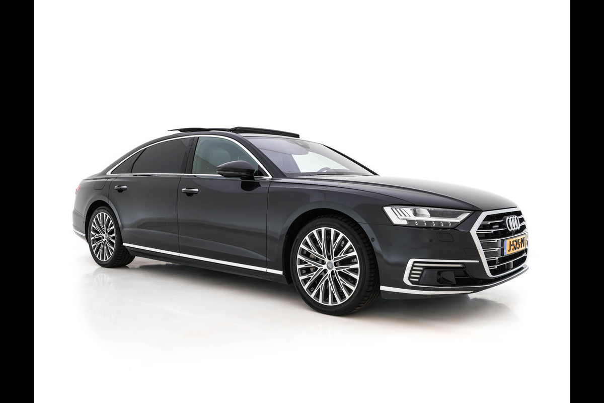 Audi A8 60 TFSI-E Quattro Lang Pro Line Plus (INCL-BTW) *PANO | LUXURY-LEATHER | MATRIX-LED | ADAPTIVE-CRUISE | BLIND-SPOT | SOFT-CLOSE | BANG&OLUFSEN | TOP-VIEW | MEMORY-PACK | MASSAGE | KEYLESS | DIGI-COCKPIT | NAVI-FULLMAP | 20''ALU