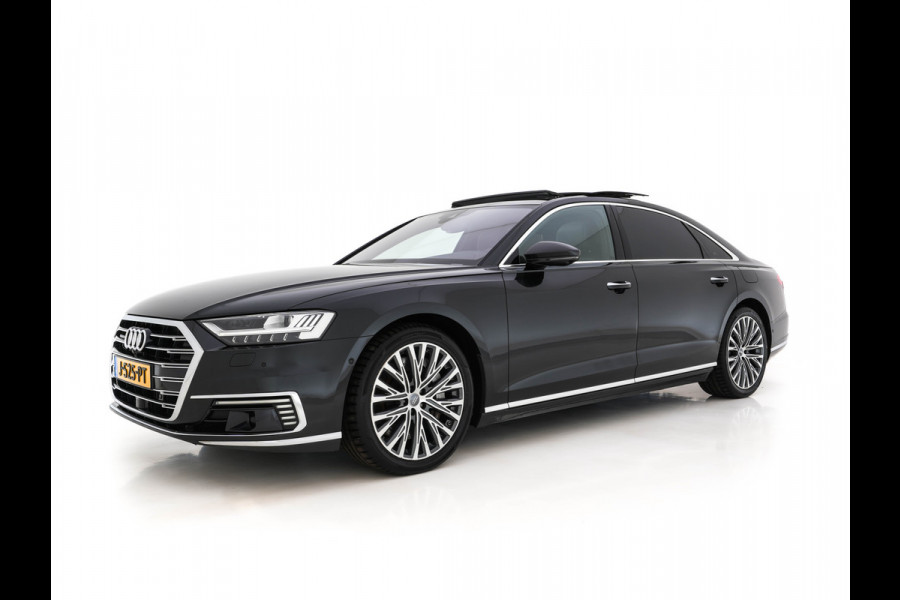 Audi A8 60 TFSI-E Quattro Lang Pro Line Plus (INCL-BTW) *PANO | LUXURY-LEATHER | MATRIX-LED | ADAPTIVE-CRUISE | BLIND-SPOT | SOFT-CLOSE | BANG&OLUFSEN | TOP-VIEW | MEMORY-PACK | MASSAGE | KEYLESS | DIGI-COCKPIT | NAVI-FULLMAP | 20''ALU
