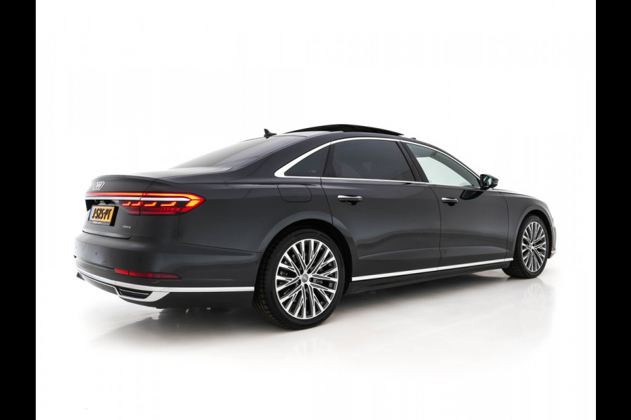Audi A8 60 TFSI-E Quattro Lang Pro Line Plus (INCL-BTW) *PANO | LUXURY-LEATHER | MATRIX-LED | ADAPTIVE-CRUISE | BLIND-SPOT | SOFT-CLOSE | BANG&OLUFSEN | TOP-VIEW | MEMORY-PACK | MASSAGE | KEYLESS | DIGI-COCKPIT | NAVI-FULLMAP | 20''ALU