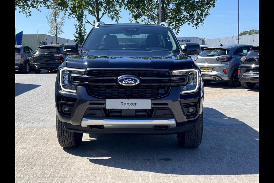 Ford Ranger 2.3 PHEV Wildtrak Double Cab 281pk | 5 persoons! | Technology Pack Plus Trailer | Cargo Area Pack | Power Rollertop | Prijs excl. BTW incl. BPM | laadkabel mode 3 16A | Rijklaar
