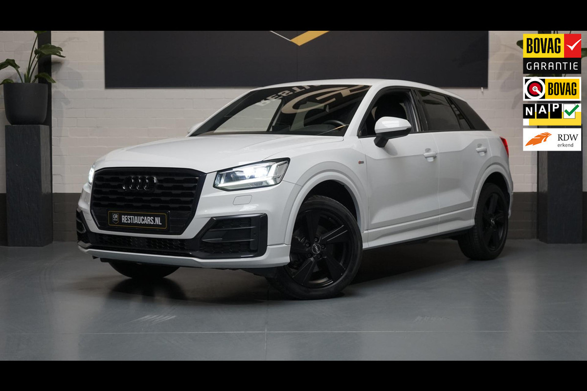 Audi Q2 1.4 TFSI S-Line BLACK OPTIK AUTOMAAT-BANG&OLUFSEN-DRIVE SELECT-DAB-KEYLESS-LED-NAVIGATIE-STOELVERWARMING-TREKHAAK