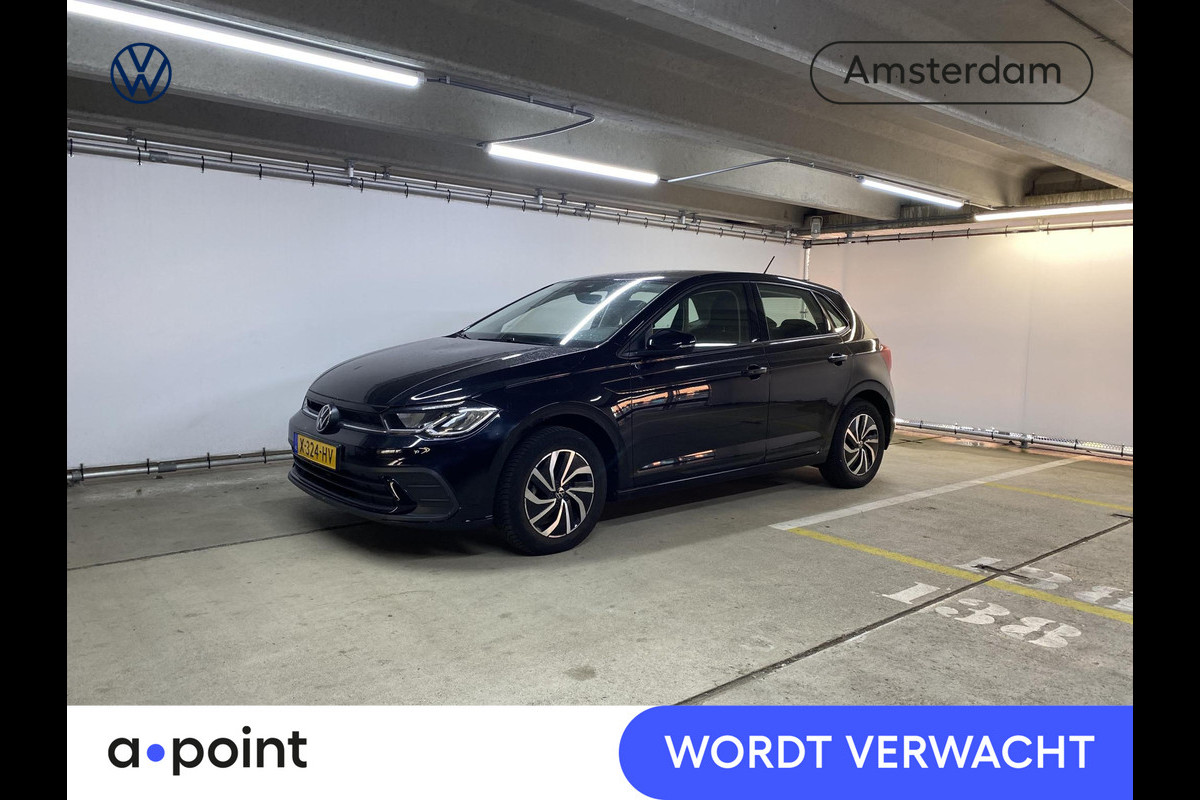 Volkswagen Polo 1.0 TSI Life Business 95 pk Automaat (DSG) | Verlengde garantie | Navigatie | Parkeersensoren | Adaptieve cruise control | Autom. airco | Stoelverwarming |