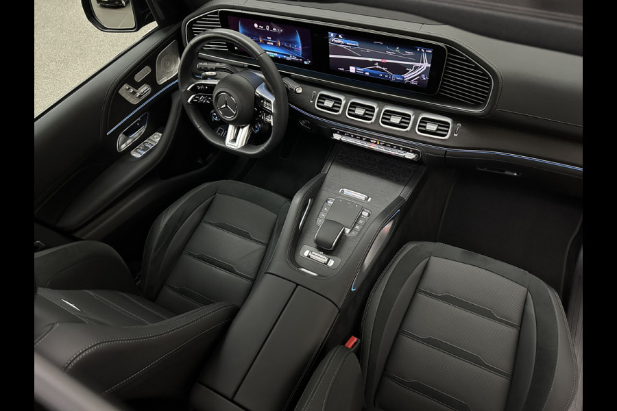 Mercedes-Benz GLE AMG 53 Hybrid 4MATIC+ | Panorama | 360 Camera | Burmester | ACC | Head-Up | Night-Pakket | Stoelventilatie | Keyless-Go | Nappa-Leder | Luchtvering | Trekhaak | 22 inch | Memory | AMG Drive Unit | Treeplanken | Stuurverwarming | Rij assistent pakket + | Bekerhouder Clima | Draadloos Laden | Carplay