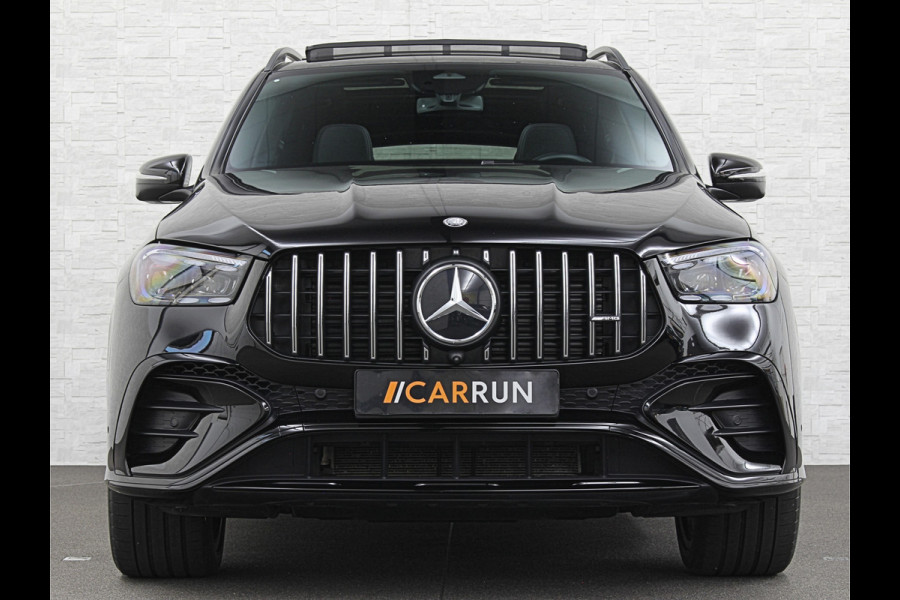 Mercedes-Benz GLE AMG 53 Hybrid 4MATIC+ | Panorama | 360 Camera | Burmester | ACC | Head-Up | Night-Pakket | Stoelventilatie | Keyless-Go | Nappa-Leder | Luchtvering | Trekhaak | 22 inch | Memory | AMG Drive Unit | Treeplanken | Stuurverwarming | Rij assistent pakket + | Bekerhouder Clima | Draadloos Laden | Carplay