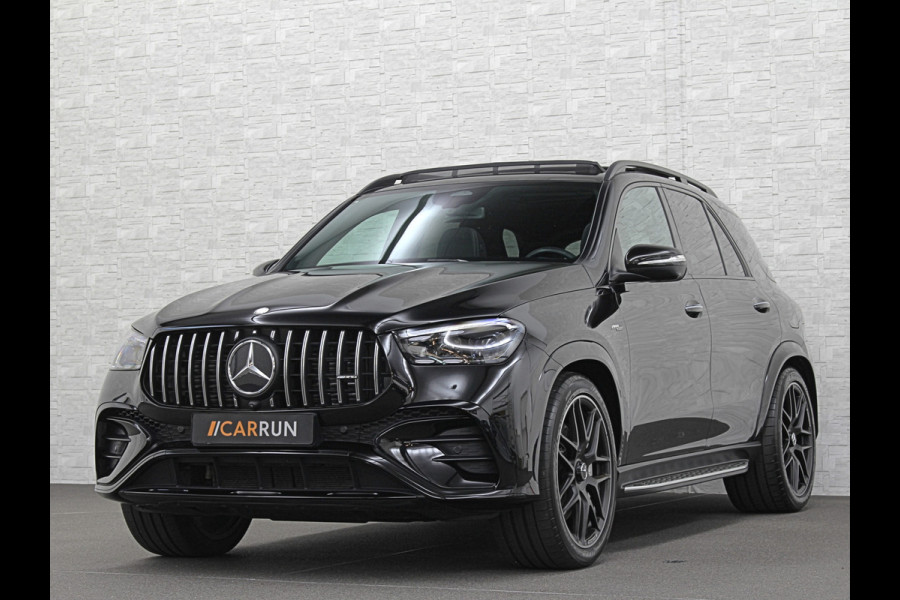 Mercedes-Benz GLE AMG 53 Hybrid 4MATIC+ | Panorama | 360 Camera | Burmester | ACC | Head-Up | Night-Pakket | Stoelventilatie | Keyless-Go | Nappa-Leder | Luchtvering | Trekhaak | 22 inch | Memory | AMG Drive Unit | Treeplanken | Stuurverwarming | Rij assistent pakket + | Bekerhouder Clima | Draadloos Laden | Carplay