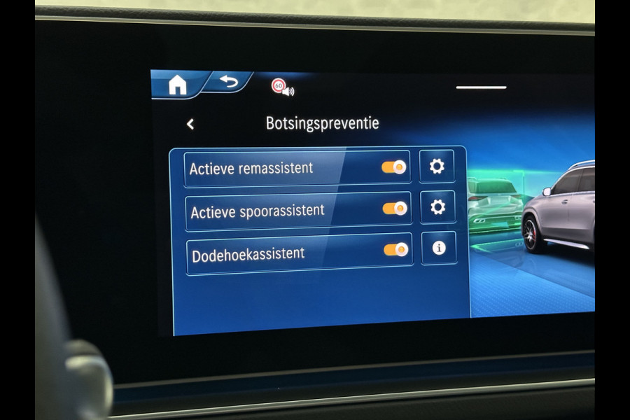 Mercedes-Benz GLE AMG 53 Hybrid 4MATIC+ | Panorama | 360 Camera | Burmester | ACC | Head-Up | Night-Pakket | Stoelventilatie | Keyless-Go | Nappa-Leder | Luchtvering | Trekhaak | 22 inch | Memory | AMG Drive Unit | Treeplanken | Stuurverwarming | Rij assistent pakket + | Bekerhouder Clima | Draadloos Laden | Carplay