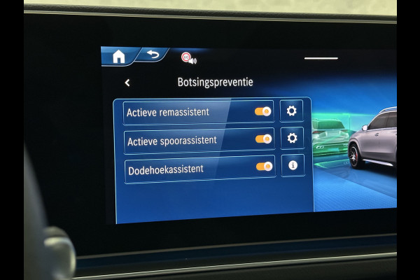 Mercedes-Benz GLE AMG 53 Hybrid 4MATIC+ | Panorama | 360 Camera | Burmester | ACC | Head-Up | Night-Pakket | Stoelventilatie | Keyless-Go | Nappa-Leder | Luchtvering | Trekhaak | 22 inch | Memory | AMG Drive Unit | Treeplanken | Stuurverwarming | Rij assistent pakket + | Bekerhouder Clima | Draadloos Laden | Carplay
