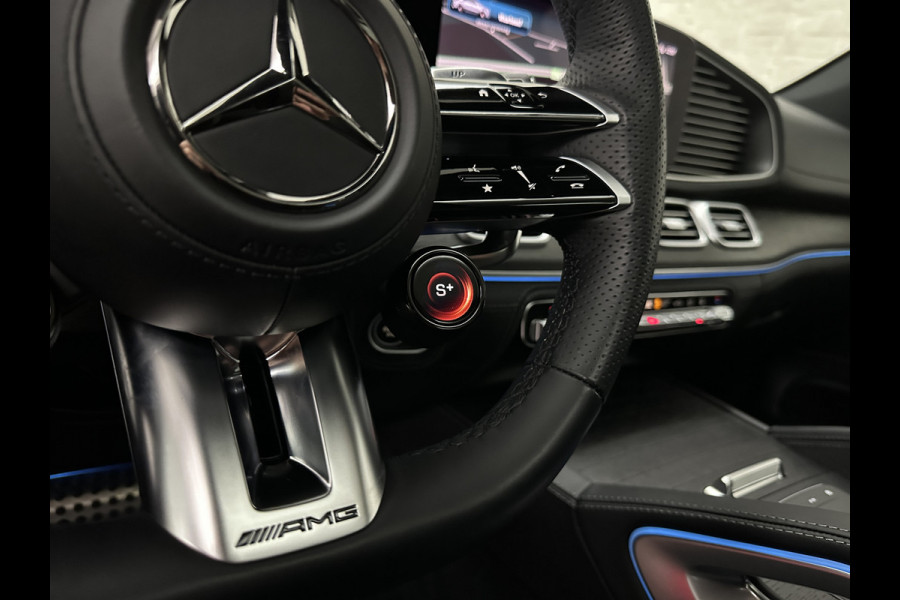 Mercedes-Benz GLE AMG 53 Hybrid 4MATIC+ | Panorama | 360 Camera | Burmester | ACC | Head-Up | Night-Pakket | Stoelventilatie | Keyless-Go | Nappa-Leder | Luchtvering | Trekhaak | 22 inch | Memory | AMG Drive Unit | Treeplanken | Stuurverwarming | Rij assistent pakket + | Bekerhouder Clima | Draadloos Laden | Carplay