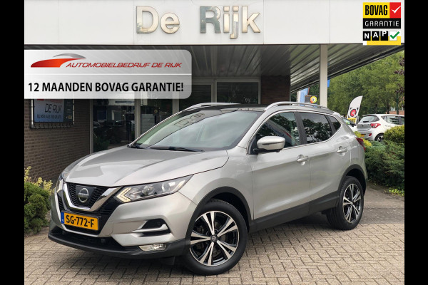 Nissan QASHQAI 1.2 N-Connecta | Pano, Navi, 360 Camera, Cruise, Trekhaak, Climate | Goed onderhouden, NAP |