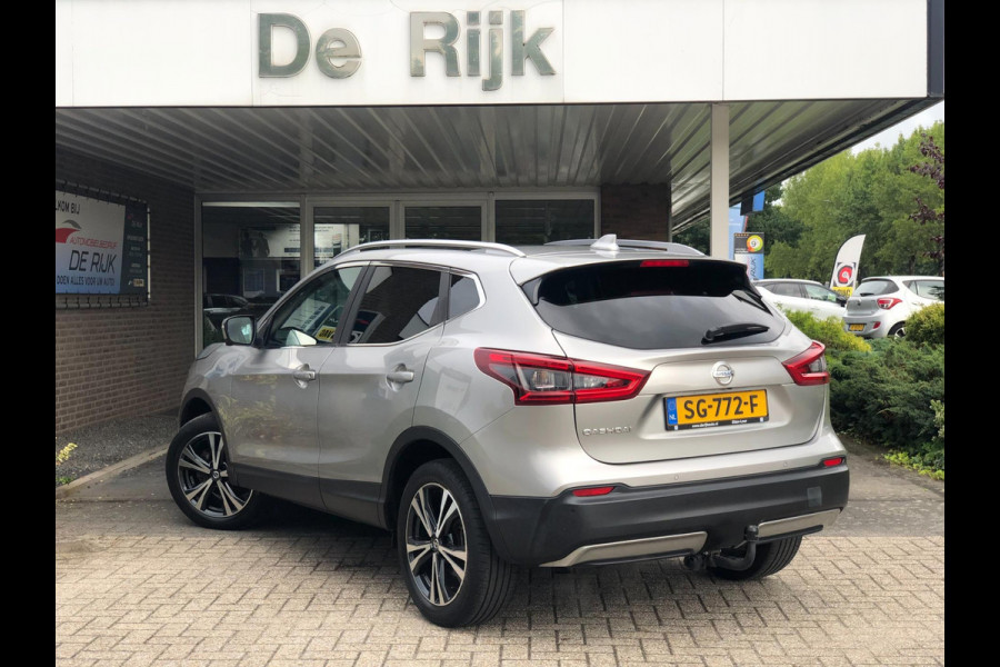 Nissan QASHQAI 1.2 N-Connecta | Pano, Navi, 360 Camera, Cruise, Trekhaak, Climate | Goed onderhouden, NAP |