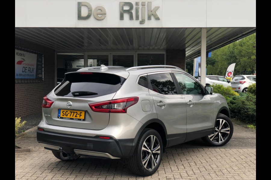Nissan QASHQAI 1.2 N-Connecta | Pano, Navi, 360 Camera, Cruise, Trekhaak, Climate | Goed onderhouden, NAP |
