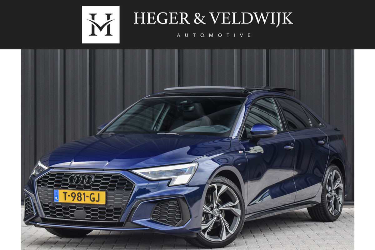 Audi A3 Limousine 35 TFSI S EDITION | NL-AUTO | PANORAMADAK | S-SEATS | B&O SOUND | LED | BLACK-OPTIC | ADAPTIVE CRUISE CONTROL Audi A3 Limousine 35 TFSI S EDITION | NL-AUTO | PANORAMADAK | S-SEATS | B&O SOUND | LED | BLACK-OPTIC | ADAPTIVE CRUISE CONTROL