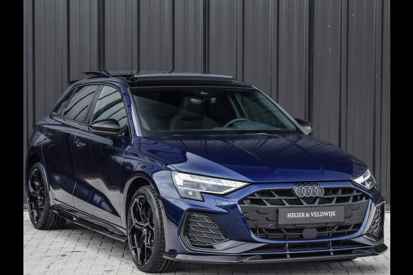 Audi A3 Sportback 45 TFSI e S EDITION COMPETITION | PANORAMADAK | S-SEATS | ADAPTIVE CRUISE | SONOS SOUND | CAMERA | BLACK-OPTIC | AMBIA