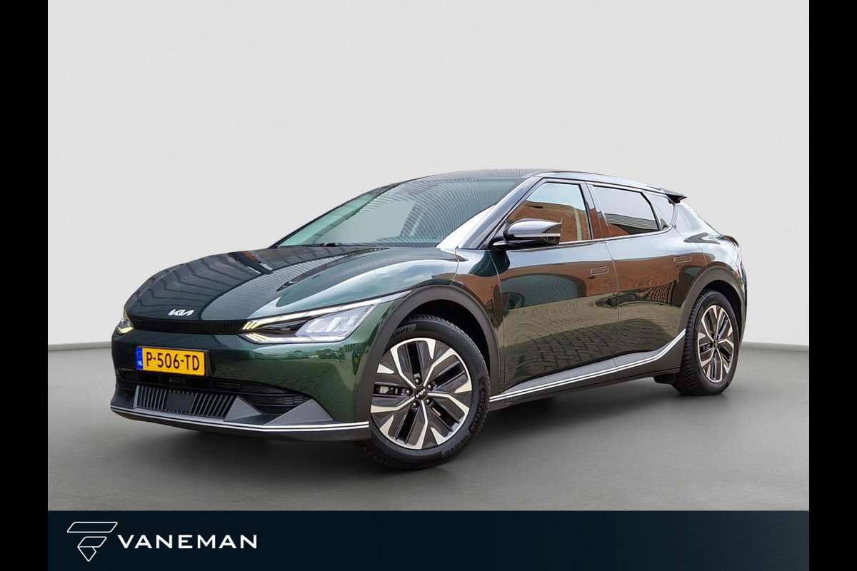Kia Ev6 Air 58 kWh | Prijs incl. vooraftrek 2000.- inruilpremie | Stoelverwarming | Camera | Navigatie | 19” Velgen | H-Leder | Clima | PDC | Cruise | LED |