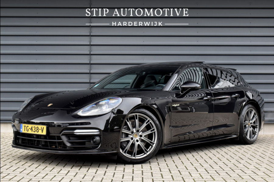 Porsche Panamera Sport Turismo 2.9 4 E-Hybrid 462pk SportDesign | Panoramadak | ACC | PDLS+ | 360 Camera | Bose | Stoelverwarming 4-zone | Stuurverwarming |