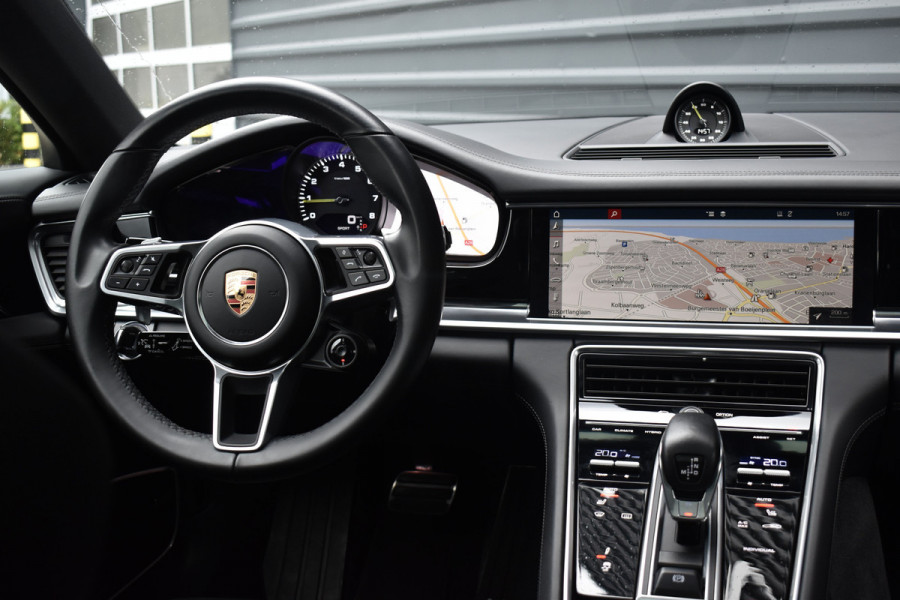 Porsche Panamera Sport Turismo 2.9 4 E-Hybrid 462pk SportDesign | Panoramadak | ACC | PDLS+ | 360 Camera | Bose | Stoelverwarming 4-zone | Stuurverwarming |