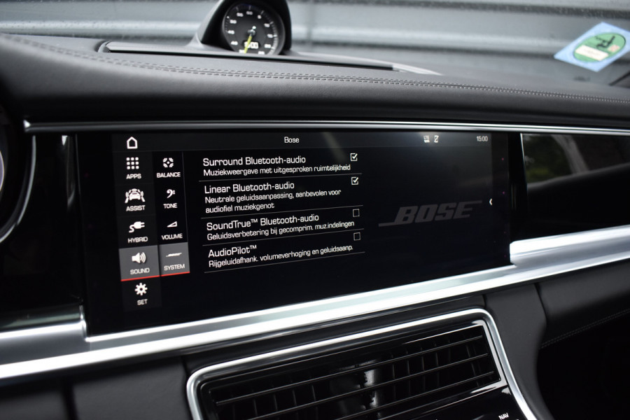 Porsche Panamera Sport Turismo 2.9 4 E-Hybrid 462pk SportDesign | Panoramadak | ACC | PDLS+ | 360 Camera | Bose | Stoelverwarming 4-zone | Stuurverwarming |