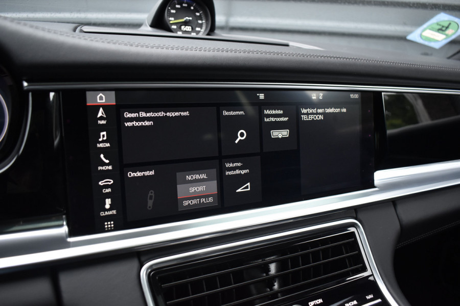 Porsche Panamera Sport Turismo 2.9 4 E-Hybrid 462pk SportDesign | Panoramadak | ACC | PDLS+ | 360 Camera | Bose | Stoelverwarming 4-zone | Stuurverwarming |