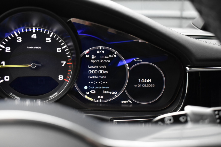 Porsche Panamera Sport Turismo 2.9 4 E-Hybrid 462pk SportDesign | Panoramadak | ACC | PDLS+ | 360 Camera | Bose | Stoelverwarming 4-zone | Stuurverwarming |