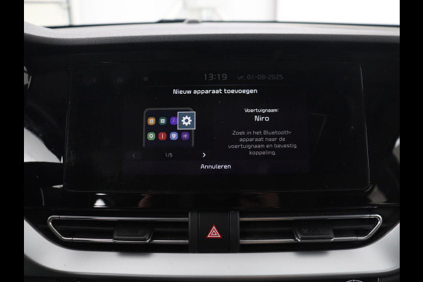 Kia Niro 1.6 GDi Hybrid DynamicLine | Adaptive cruise | Carplay | Half leder | Camera | Navigatie | Parkeerhulp | Climate control | LED