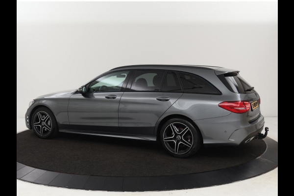 Mercedes-Benz C-Klasse 180 Business Solution AMG | Leder | Trekhaak | Stoelverwarming | Camera | Night Pack | Carplay | Side Assist | Digital Cockpit | Navigatie | Full LED | Park Assist