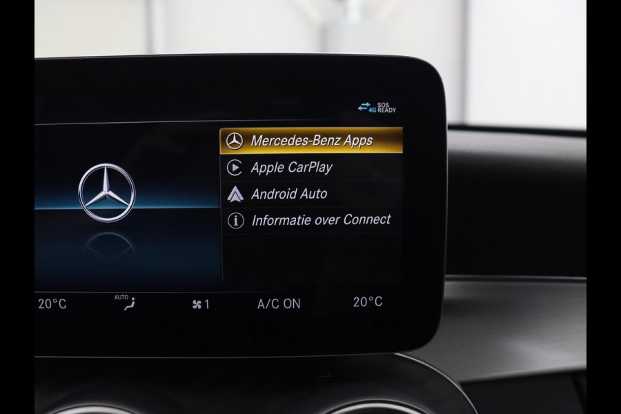 Mercedes-Benz C-Klasse 180 Business Solution AMG | Leder | Trekhaak | Stoelverwarming | Camera | Night Pack | Carplay | Side Assist | Digital Cockpit | Navigatie | Full LED | Park Assist