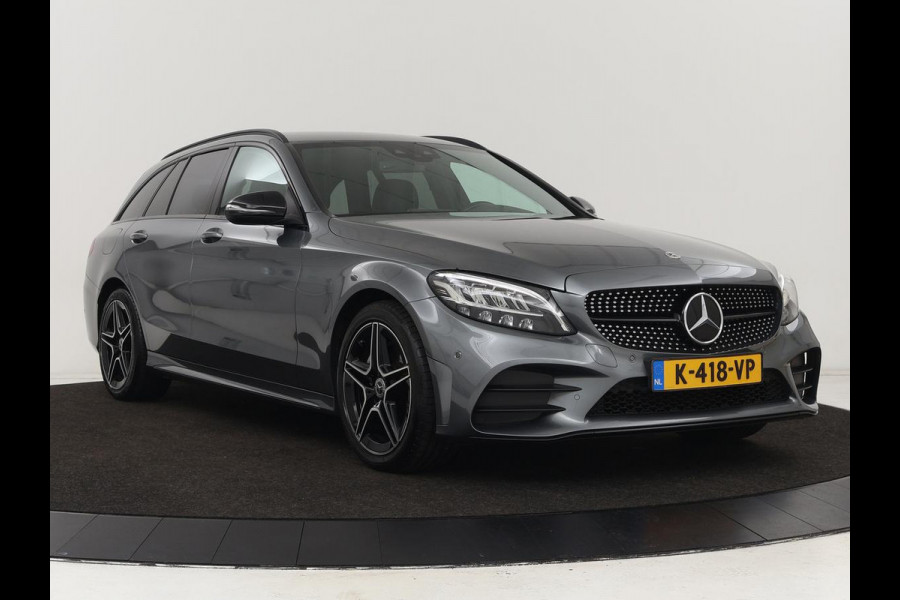 Mercedes-Benz C-Klasse 180 Business Solution AMG | Leder | Trekhaak | Stoelverwarming | Camera | Night Pack | Carplay | Side Assist | Digital Cockpit | Navigatie | Full LED | Park Assist