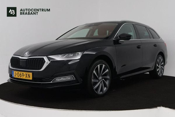 Škoda Octavia Combi 1.5 TSI First Edition (PARKEERSENSOREN, SFEERVERLICHTING, STOELVERWARMING, NAVIGATIE, ELEKTR STOELEN)