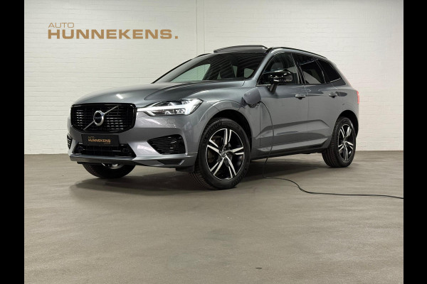 Volvo XC60 2.0 T6 Plug-in hybrid AWD R-Design | Adapt. Cruise control | Trekhaak | Open dak | Stoel-/Stuurwielverwarming
