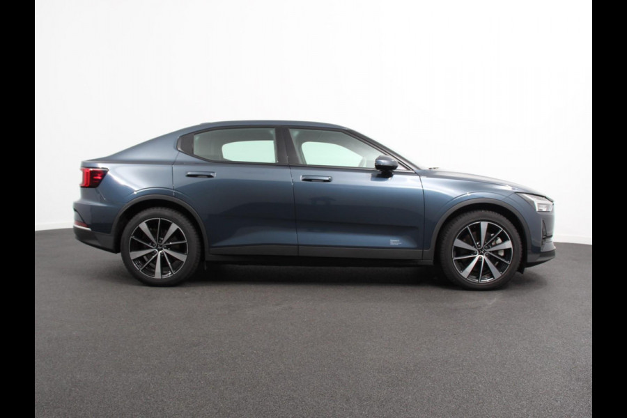 Polestar 2 Standard Range Single Motor 63kWh | Climate control | Cruise control | Panorama dak | Parkeersensoren + Camera | Trekhaak | Voorstoelen verwarmd | Apple Carplay/ Android Auto