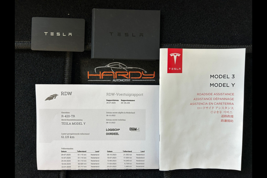 Tesla Model Y RWD 58 kWh 95% SOH Trekhaak BTW Auto 1e EIG Rijklaarprijs!