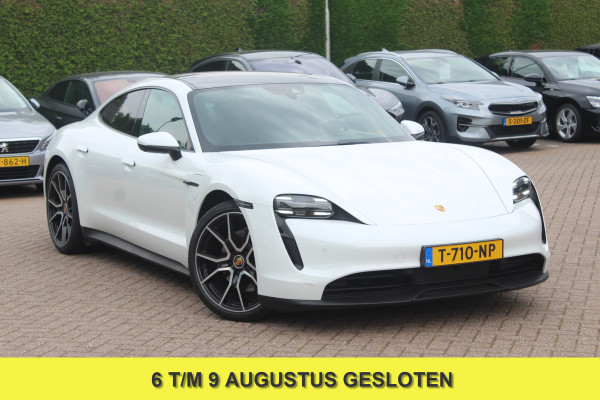 Porsche Taycan Performance 84 kWh / SoH 94,4% / Panoramadak / 360Camera / Luchtvering / 20'' / Dodehoek / Stuurverwarming / Getint glas / Stoelverwarming / Warmtepomp