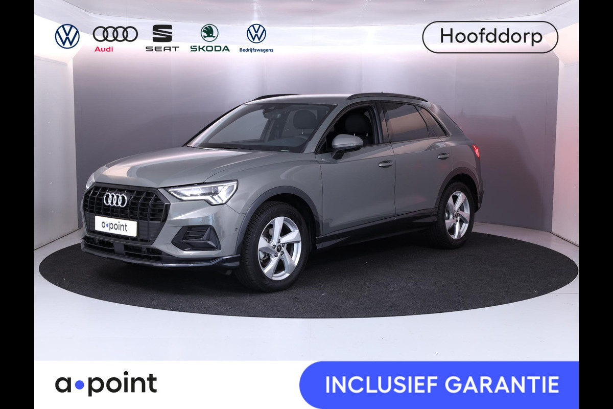 Audi Q3 35 TFSI Advanced Edition 150 pk S-tronic | Verlengde garantie | Navigatie | Parkeersensoren (Park assist) | Achteruitrijcamera | LED koplampen | Stoelverwarming | Audi Q3 35 TFSI Advanced Edition 150 pk S-tronic | Verlengde garantie | Navigatie | Parkeersensoren (Park assist) | Achteruitrijcamera | LED koplampen | Stoelverwarming |