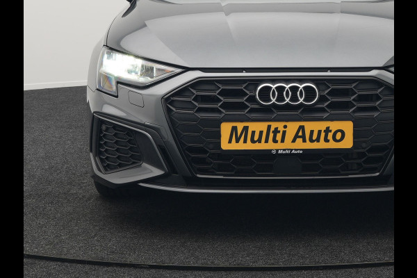 Audi A3 Sportback 45 TFSI e S-Line Plug In Hybrid 245 pk PHEV | Adaptive Cruise | Carplay | Camera | Navigatie | Keyless | Sportstoelen | Dode Hoek |  Digitale Cockpit |