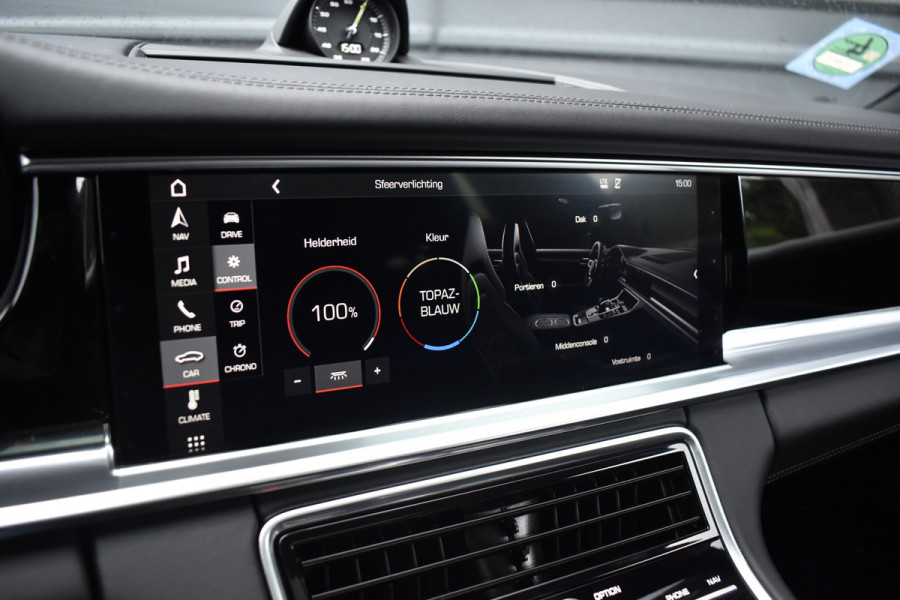 Porsche Panamera Sport Turismo 2.9 4 E-Hybrid 462pk SportDesign | Panoramadak | ACC | PDLS+ | 360 Camera | Bose | Stoelverwarming 4-zone | Stuurverwarming |