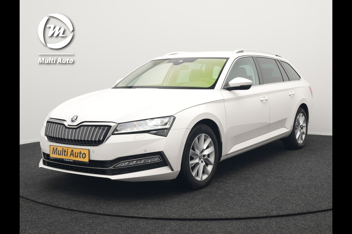 Škoda Superb 1.4 TSI iV Business Edition Plus Plug In Hybrid 218pk PHEV | Trekhaak af Fabriek | Adaptive Cruise | Carplay | Electrische Sportstoelen met Memory |  Keyless |  Chrystal Led |