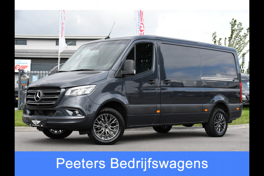 Mercedes-Benz Sprinter 319 1.9 CDI L2H1 RWD PB Edition Full Options! 360 Camera, 3500kg Trekhaak, Cruise, LED, Stoelverwarming, 10,5'' Mbux, 2 x Schuifdeur, Leder, Uniek!