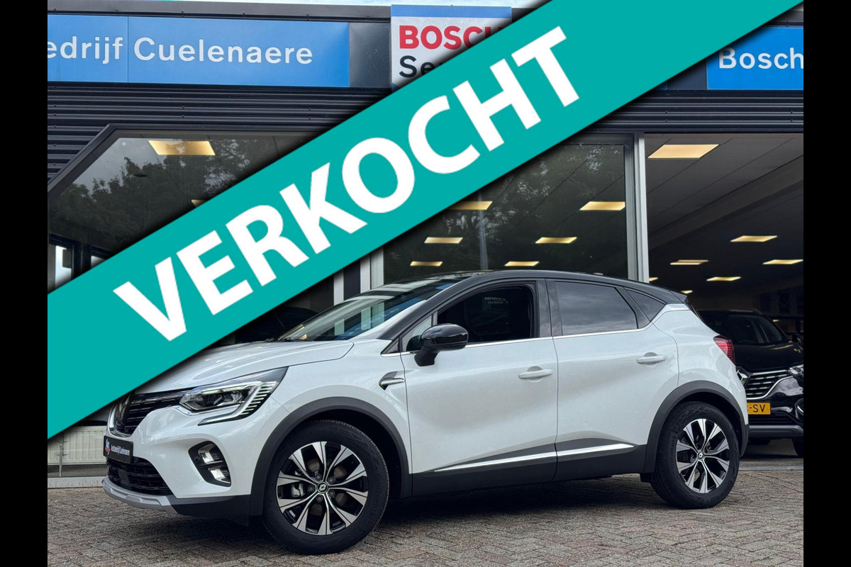 Renault Captur 1.6 E-Tech full hybrid 145 techno Groot navi / clima / Full LED / Lage km stand! Renault Captur 1.6 E-Tech full hybrid 145 techno Groot navi / clima / Full LED / Lage km stand!