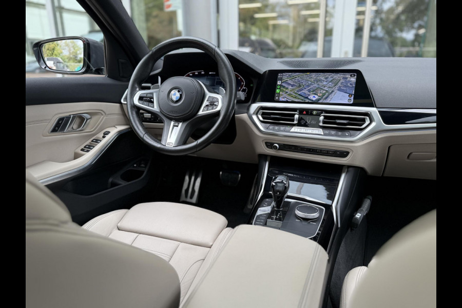 BMW 3 Serie Touring 330e Bus. Ed Plus M-Sport|SOH89%|Pano|Laser|Trekhaak|HUD|Leer|Dravitgrau